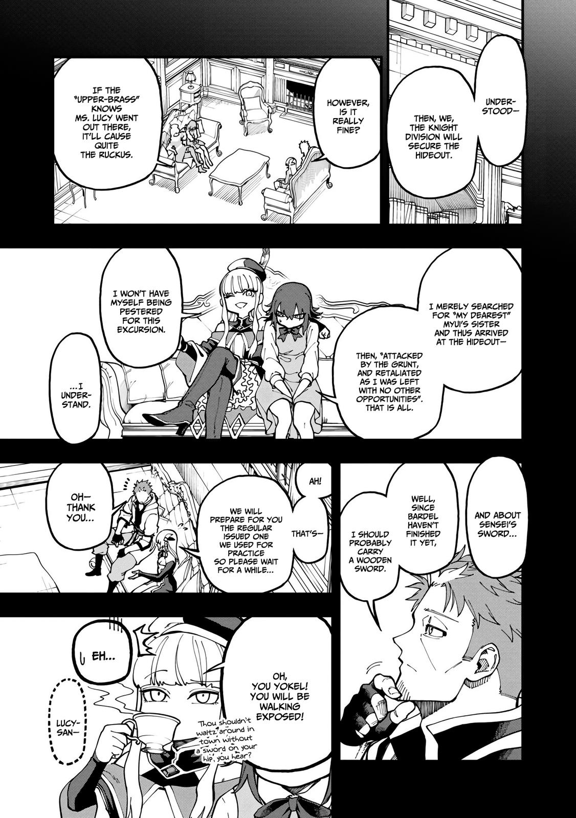 Katainaka no Ossan, Kensei ni Naru: Tada no Inaka no Kenjutsu Shihan Datta noni, Taisei shita Deshi-tachi ga Ore wo Hottekurenai Ken Chap 17 - Next Chap 18