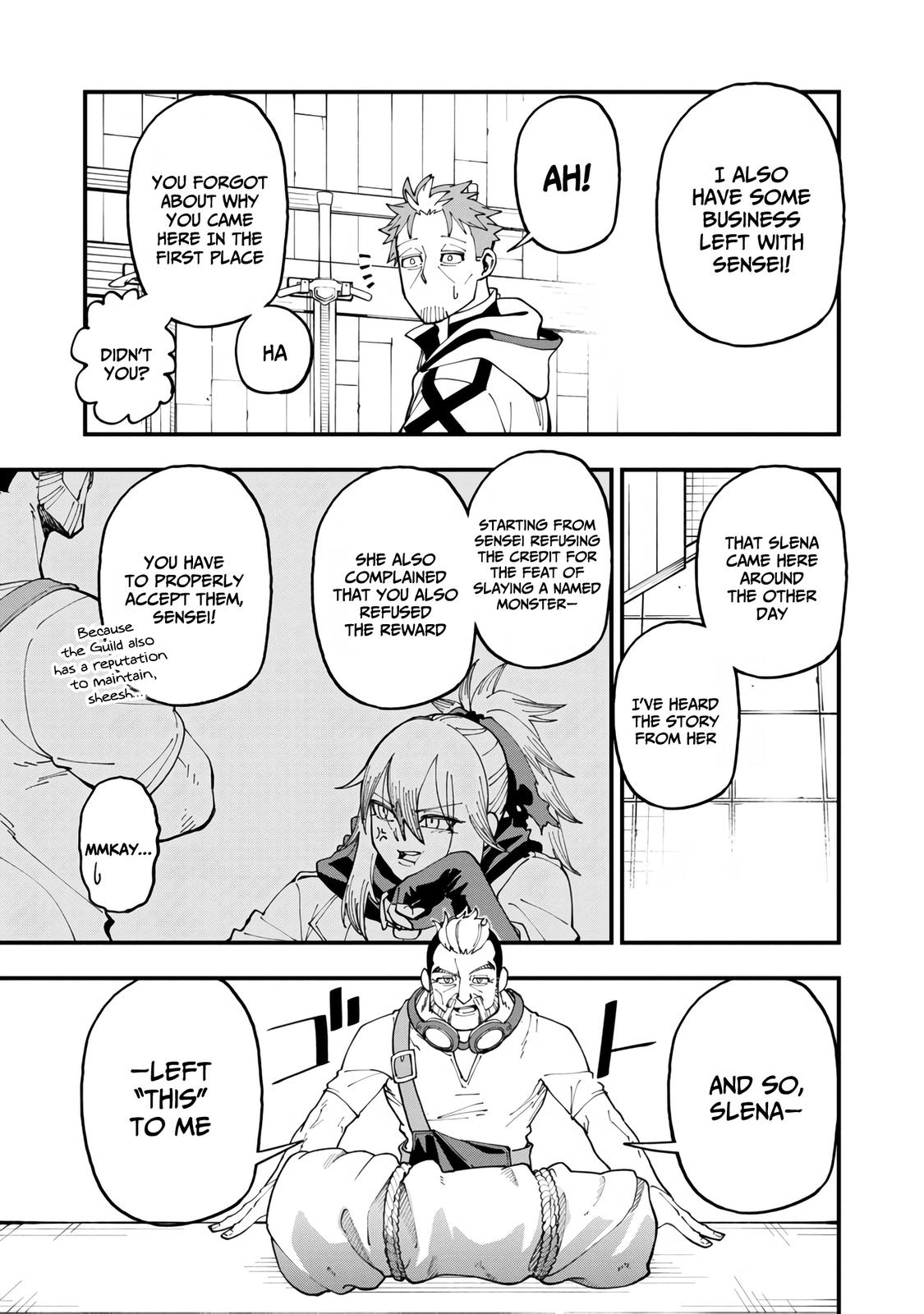 Katainaka no Ossan, Kensei ni Naru: Tada no Inaka no Kenjutsu Shihan Datta noni, Taisei shita Deshi-tachi ga Ore wo Hottekurenai Ken Chap 12 - Next Chap 13