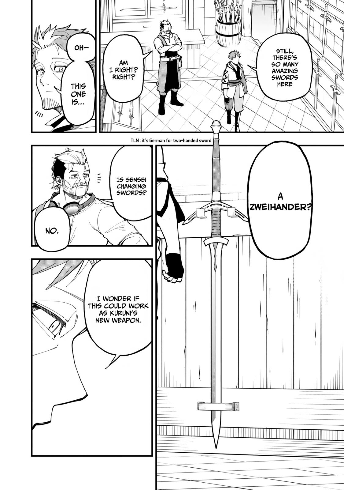 Katainaka no Ossan, Kensei ni Naru: Tada no Inaka no Kenjutsu Shihan Datta noni, Taisei shita Deshi-tachi ga Ore wo Hottekurenai Ken Chap 12 - Next Chap 13