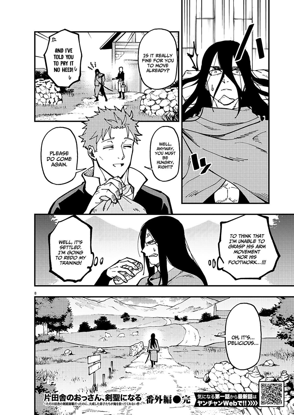 Katainaka no Ossan, Kensei ni Naru: Tada no Inaka no Kenjutsu Shihan Datta noni, Taisei shita Deshi-tachi ga Ore wo Hottekurenai Ken Chap 21.5 - Next Chap 22.5