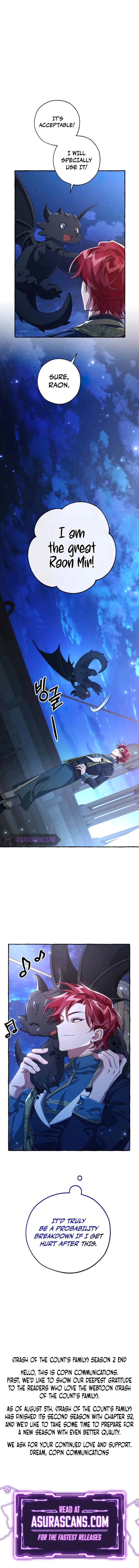 Trash of the Count's Family Chap 92 - Next Chap 93