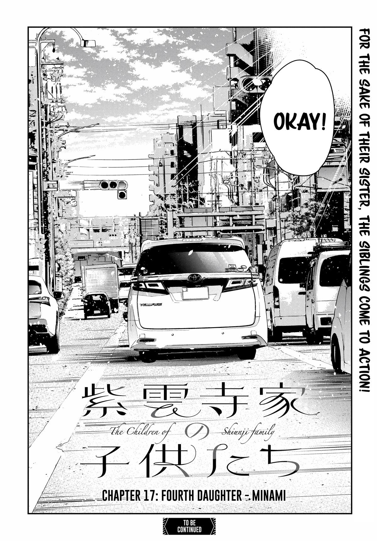 Shiunji-ke no Kodomotachi Chap 17 - Next Chap 18