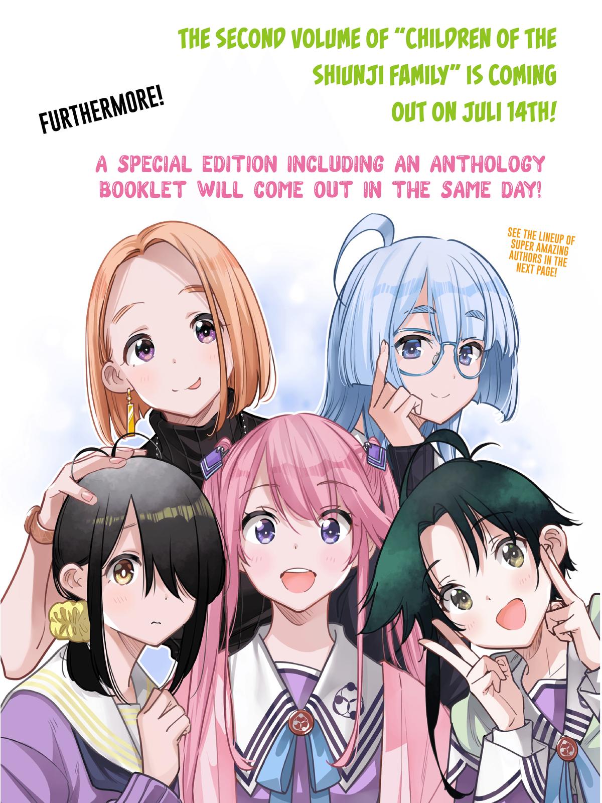 Shiunji-ke no Kodomotachi Chap 14 - Next Chap 15