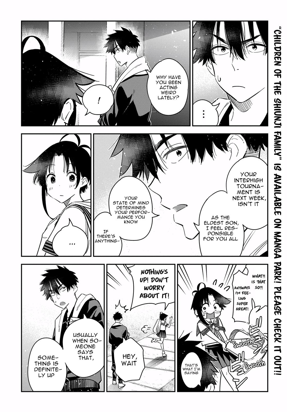 Shiunji-ke no Kodomotachi Chap 14 - Next Chap 15