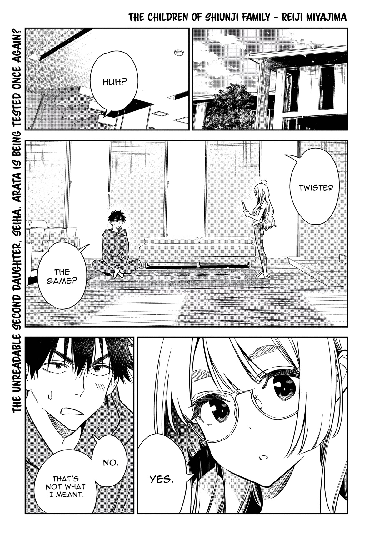 Shiunji-ke no Kodomotachi Chap 11 - Next Chap 12
