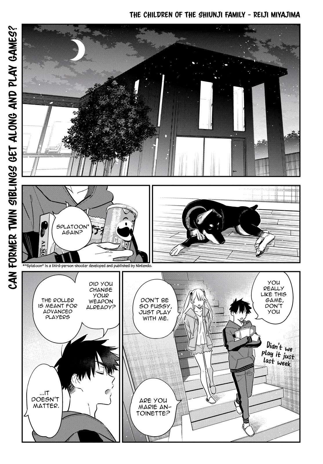 Shiunji-ke no Kodomotachi Chap 12 - Next Chap 13