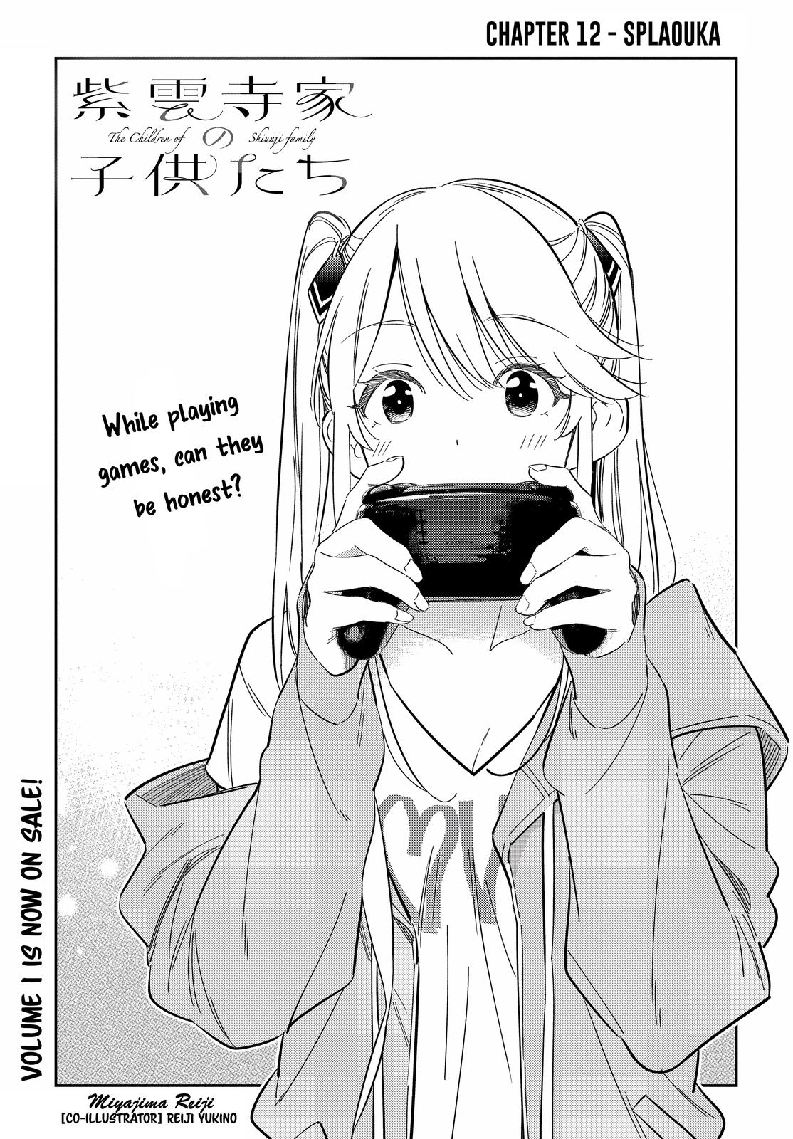 Shiunji-ke no Kodomotachi Chap 12 - Next Chap 13