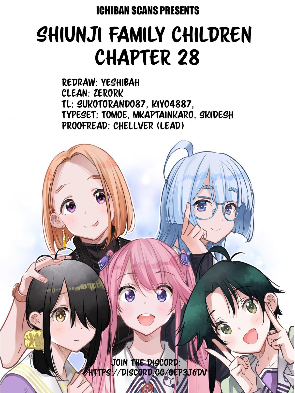 Shiunji-ke no Kodomotachi Chap 28 - Next Chap 29