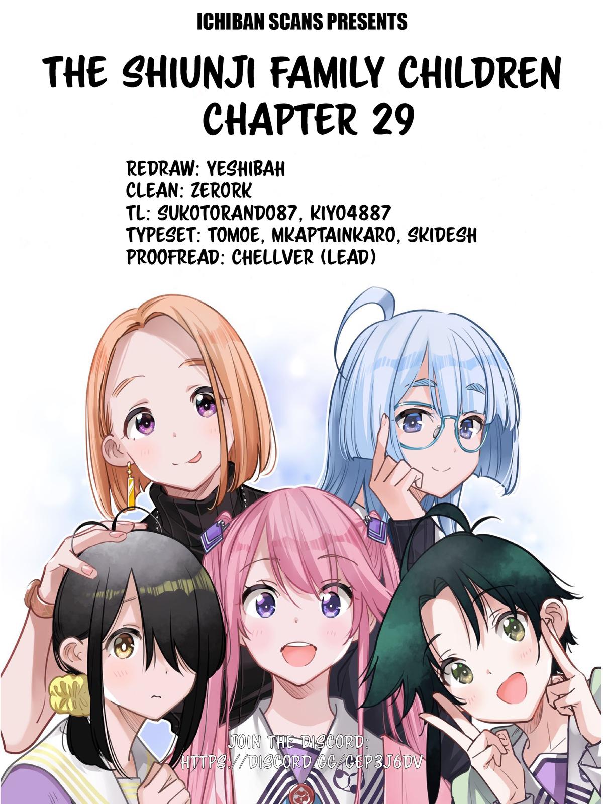 Shiunji-ke no Kodomotachi Chap 29 - Next Chap 30