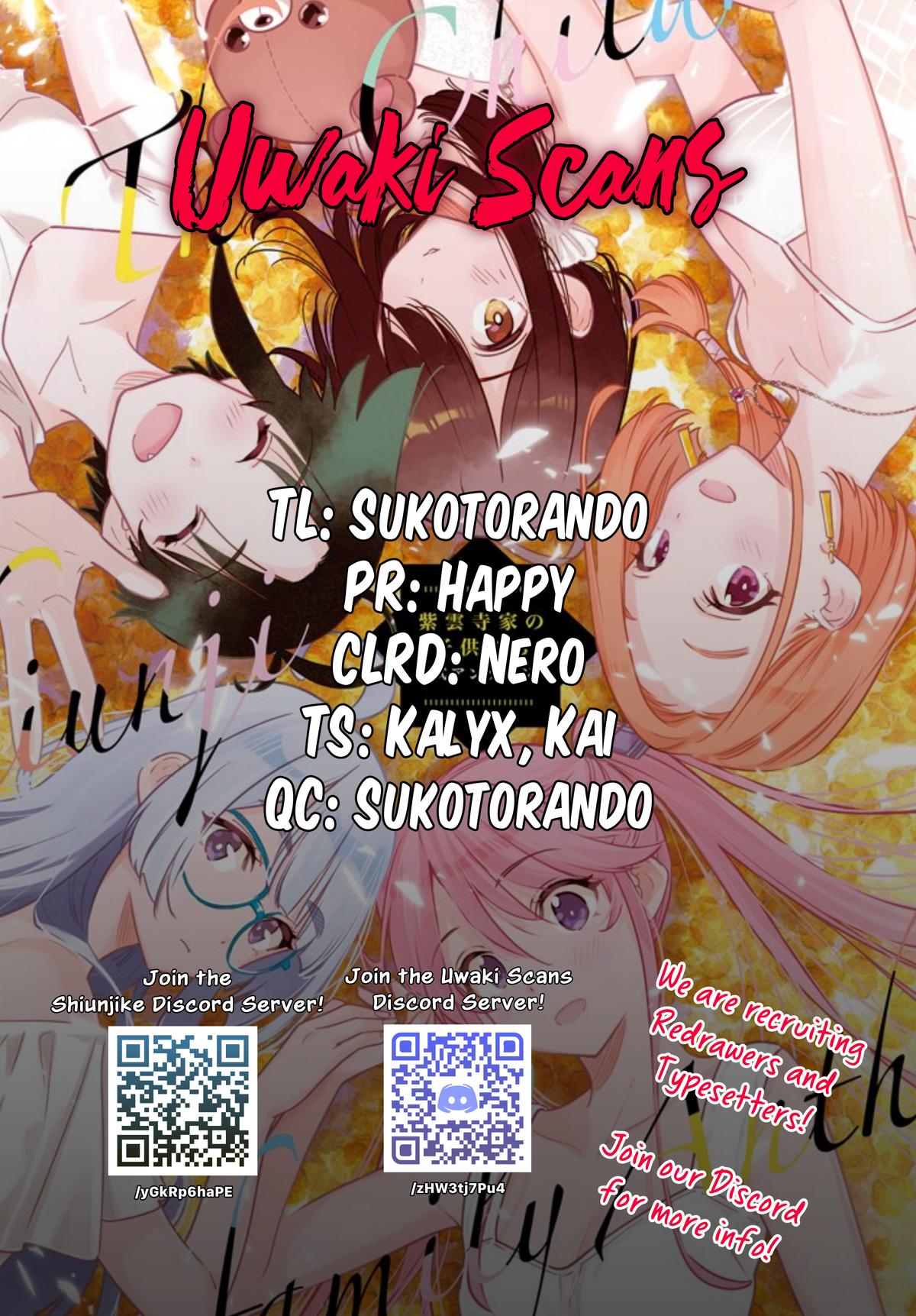 Shiunji-ke no Kodomotachi Chap 58 - Next Chap 59