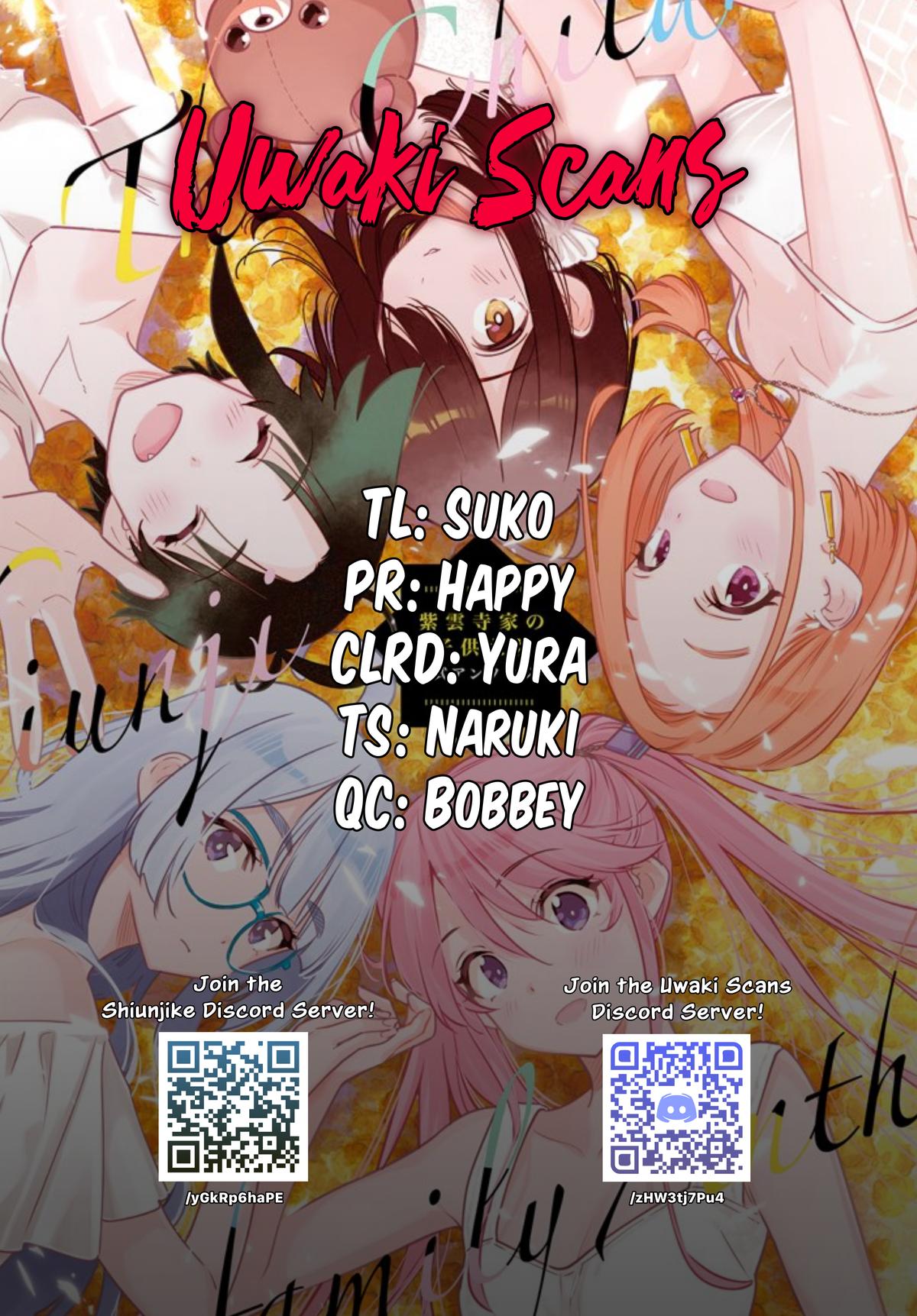 Shiunji-ke no Kodomotachi Chap 62 - Next Chap 63