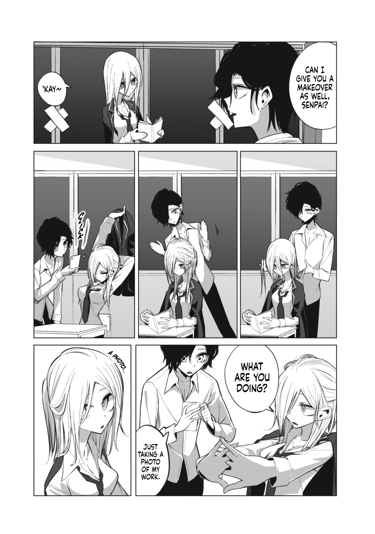Mizuki-senpai no Koi Uranai Chap 7 - Next Chap 8