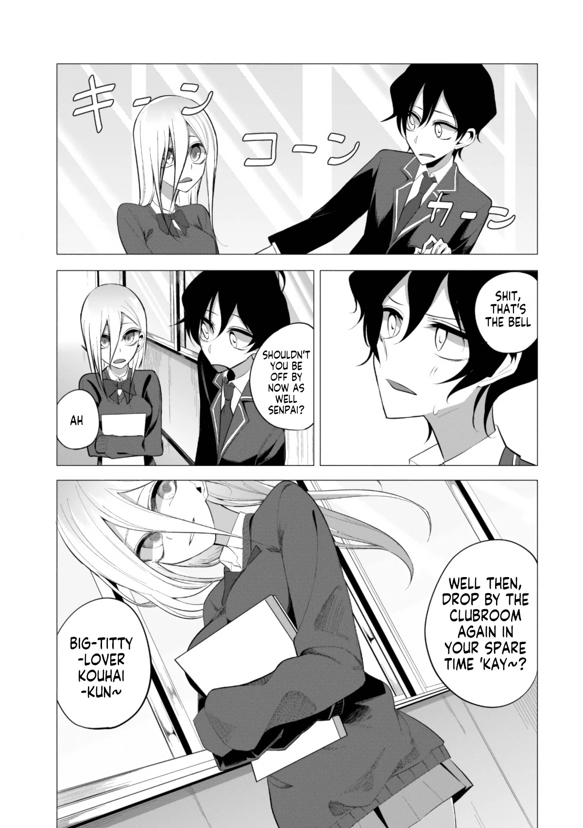 Mizuki-senpai no Koi Uranai Chap 4 - Next Chap 5