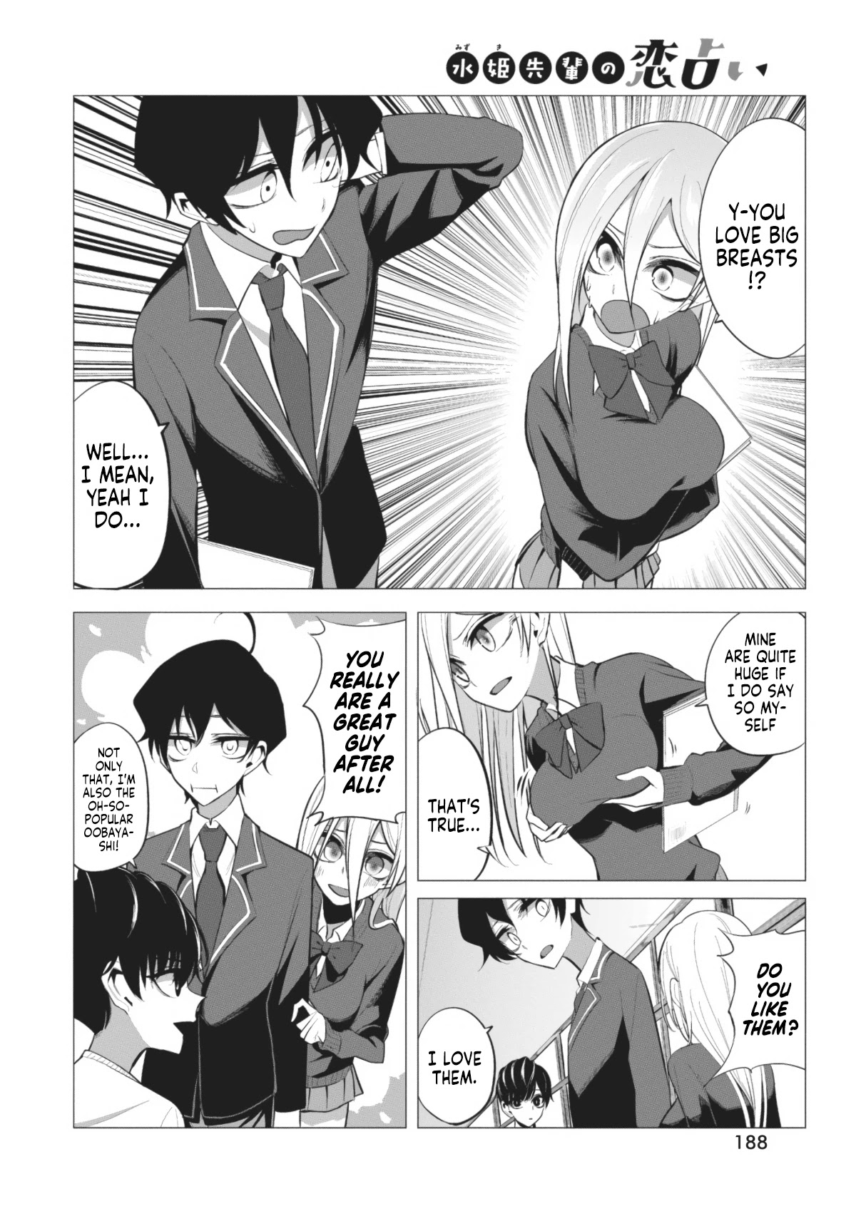 Mizuki-senpai no Koi Uranai Chap 4 - Next Chap 5