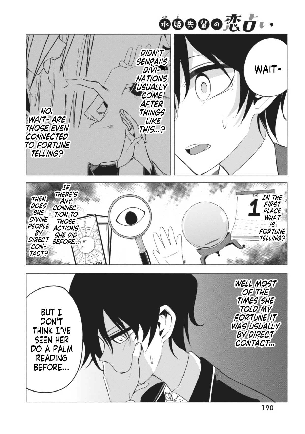 Mizuki-senpai no Koi Uranai Chap 4 - Next Chap 5