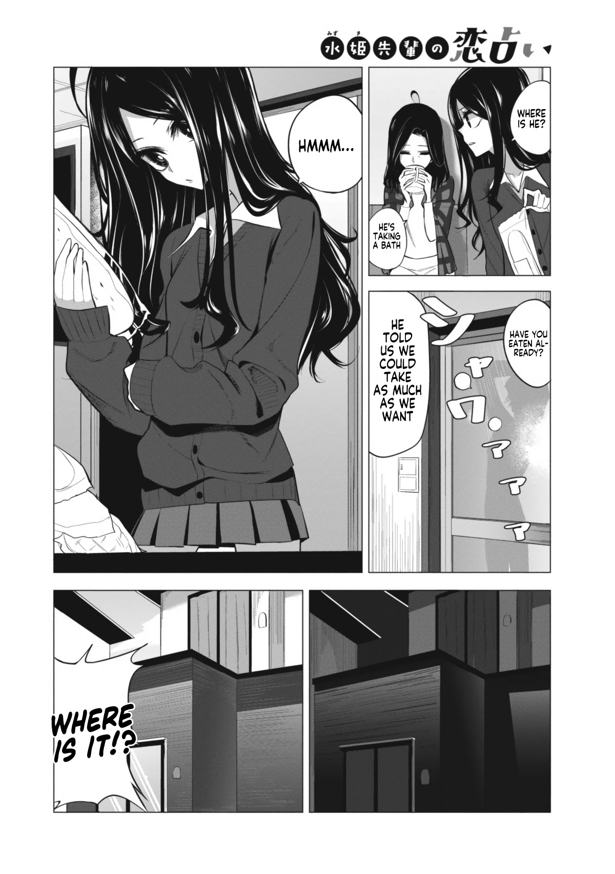 Mizuki-senpai no Koi Uranai Chap 5 - Next Chap 6