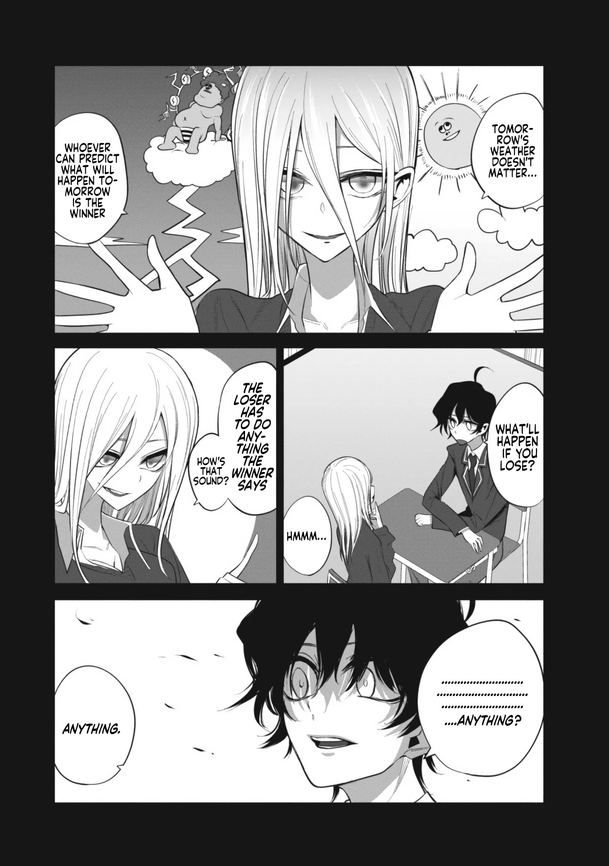 Mizuki-senpai no Koi Uranai Chap 5 - Next Chap 6