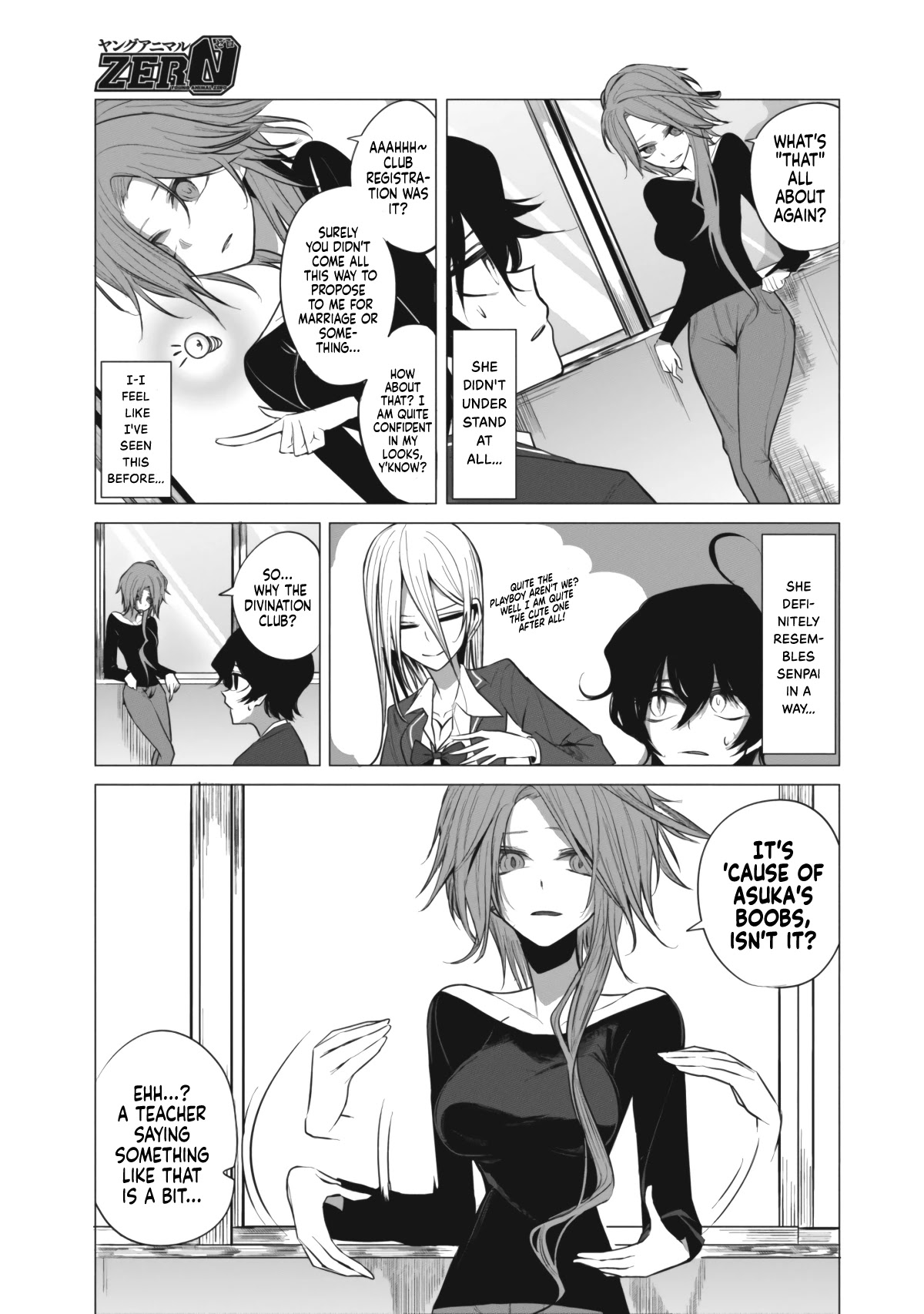 Mizuki-senpai no Koi Uranai Chap 6 - Next Chap 7
