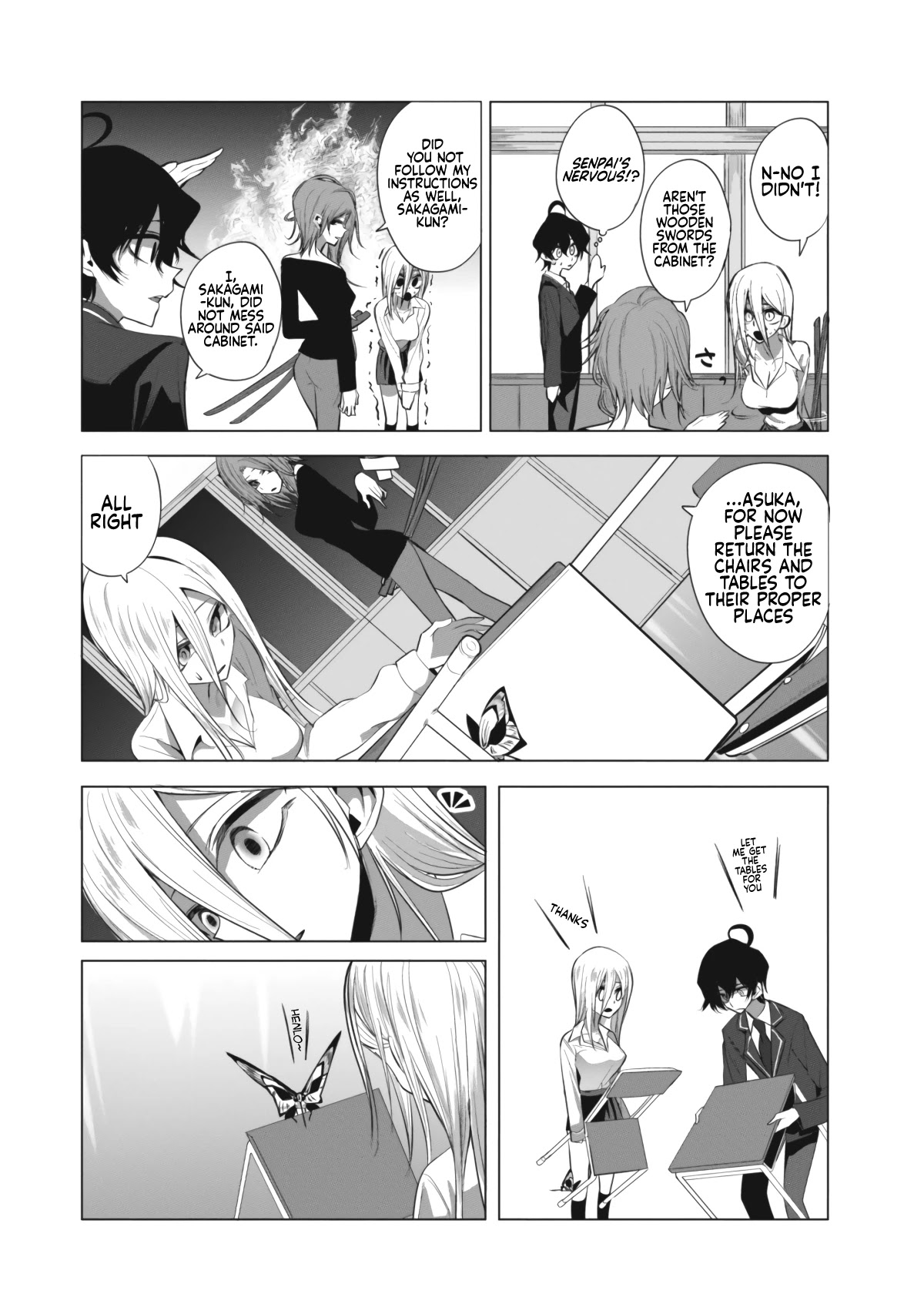 Mizuki-senpai no Koi Uranai Chap 6 - Next Chap 7