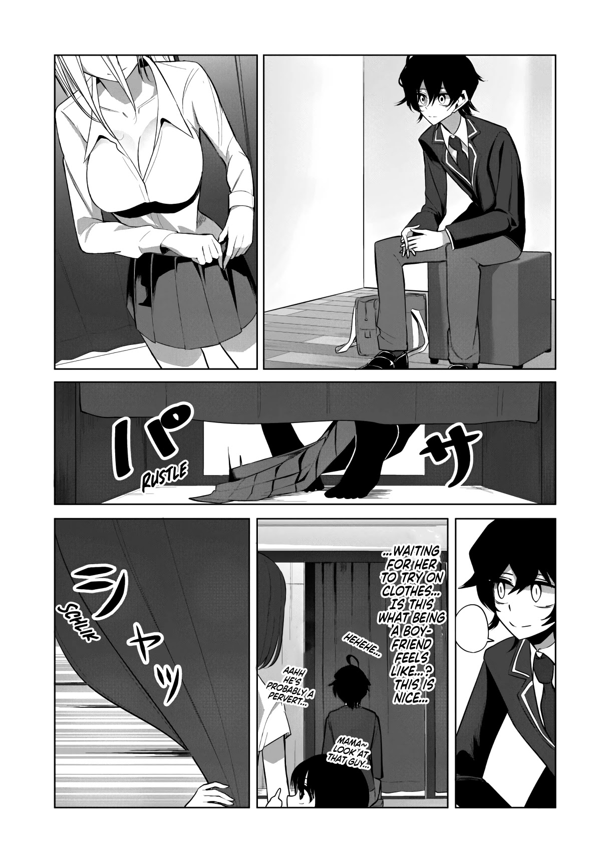 Mizuki-senpai no Koi Uranai Chap 8 - Next Chap 9