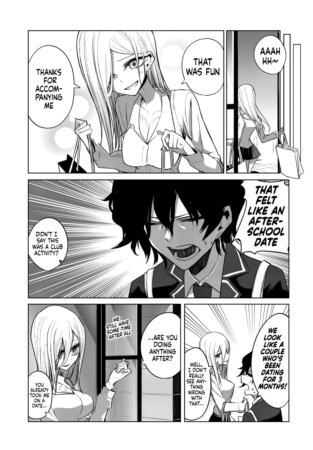 Mizuki-senpai no Koi Uranai Chap 8 - Next Chap 9