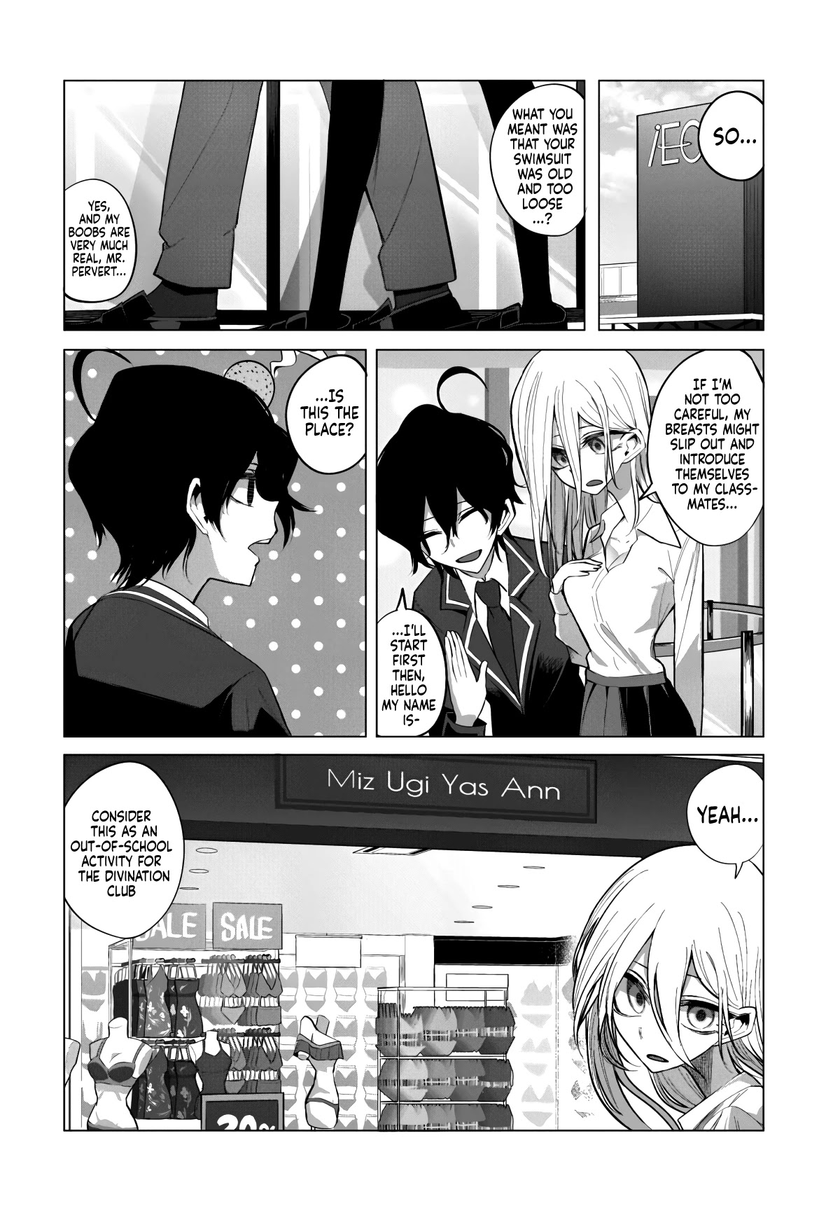 Mizuki-senpai no Koi Uranai Chap 8 - Next Chap 9