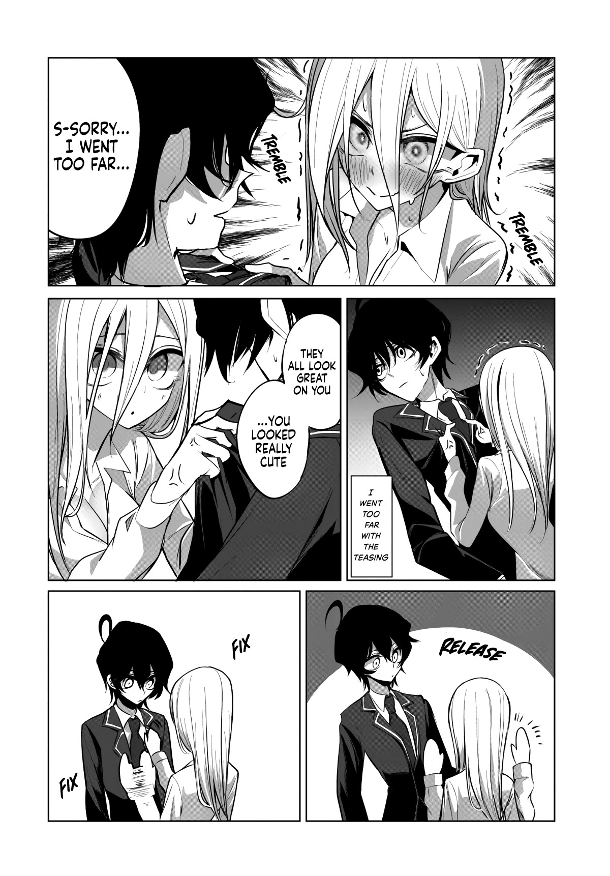 Mizuki-senpai no Koi Uranai Chap 8 - Next Chap 9