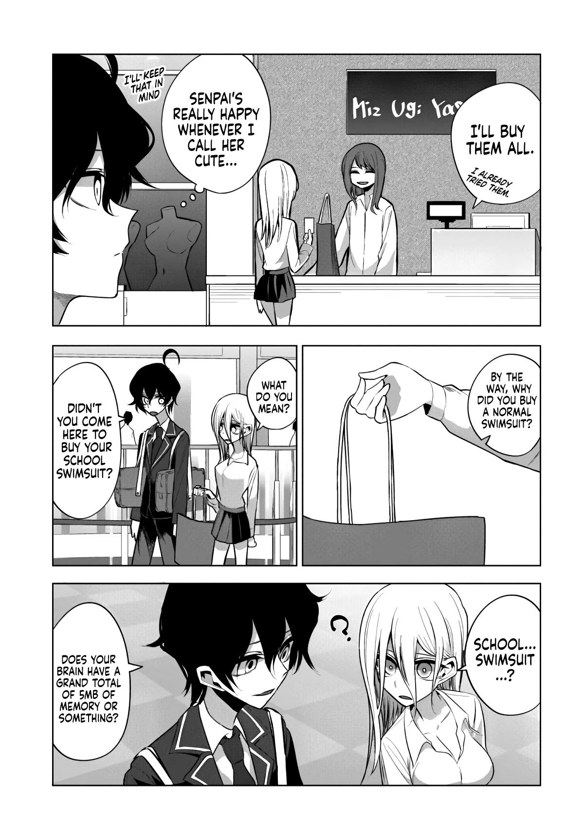 Mizuki-senpai no Koi Uranai Chap 8 - Next Chap 9