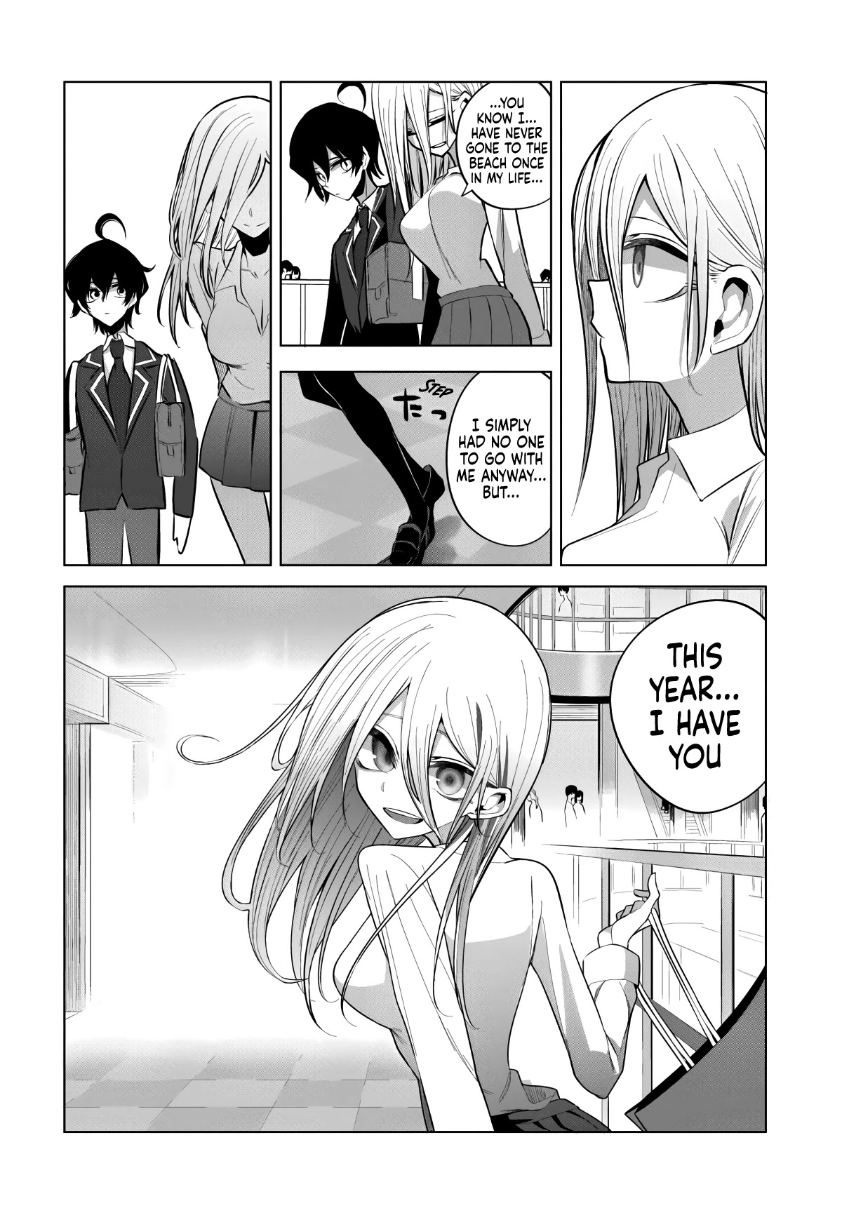 Mizuki-senpai no Koi Uranai Chap 8 - Next Chap 9