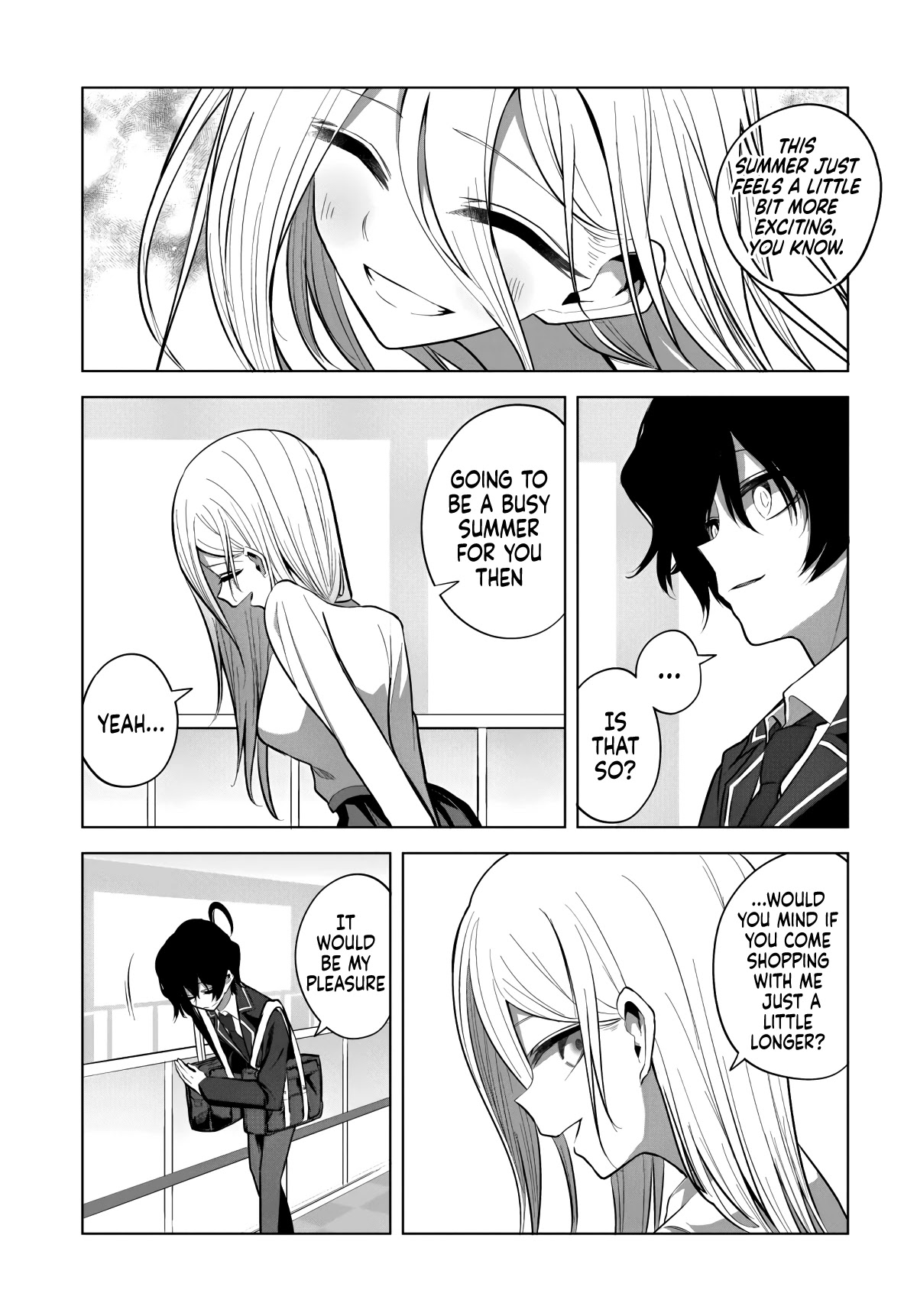 Mizuki-senpai no Koi Uranai Chap 8 - Next Chap 9