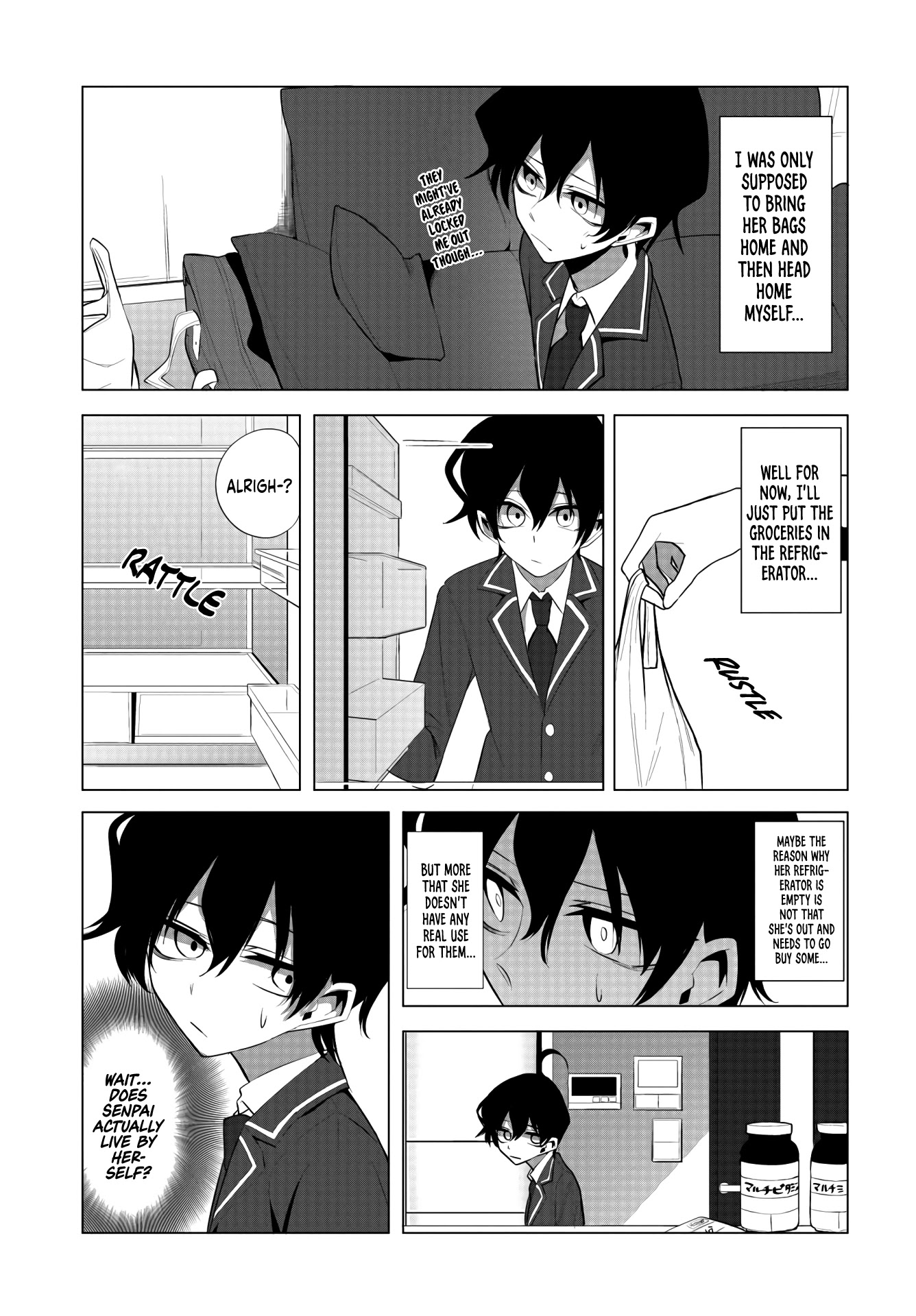 Mizuki-senpai no Koi Uranai Chap 9 - Next Chap 10