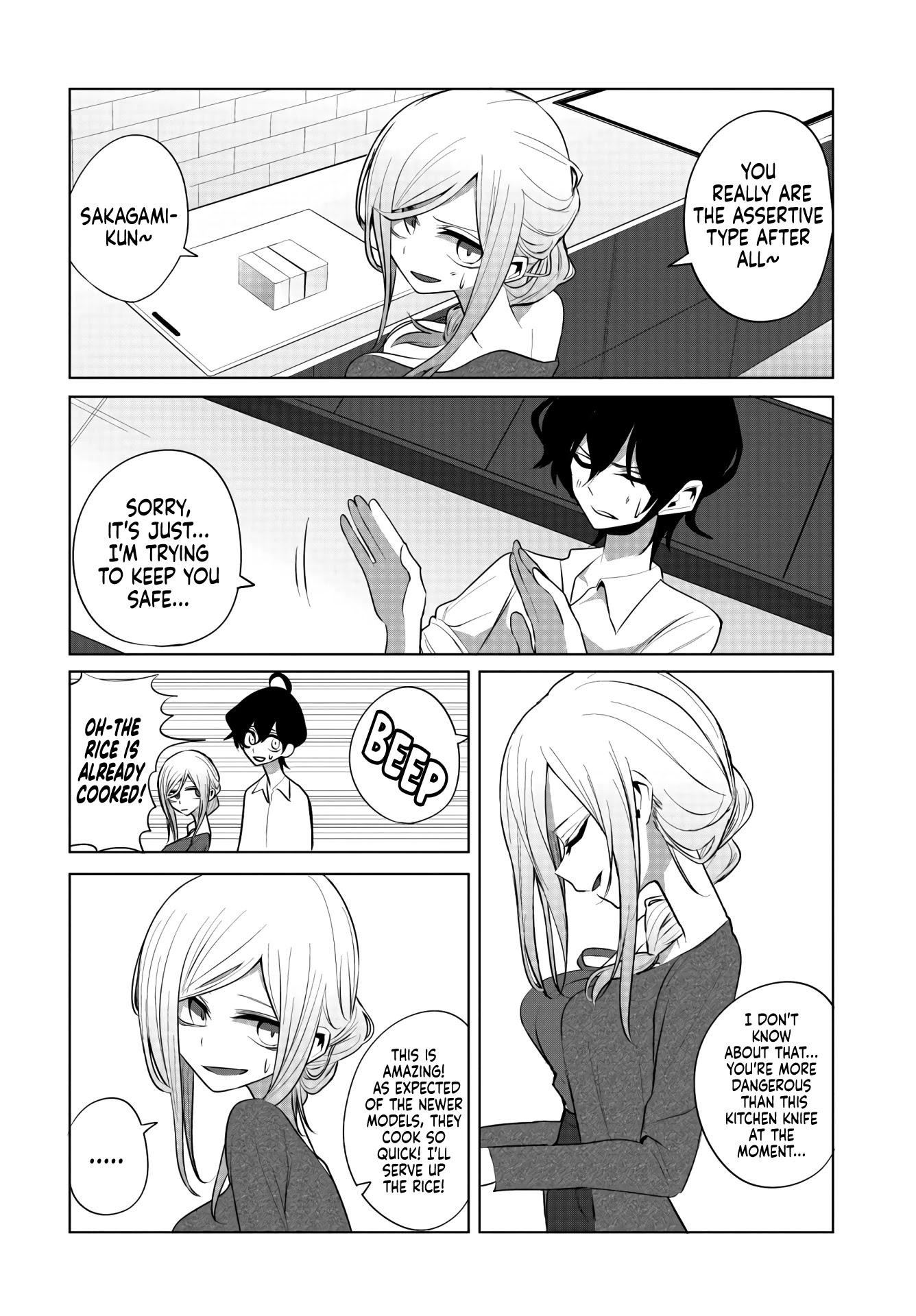Mizuki-senpai no Koi Uranai Chap 9 - Next Chap 10