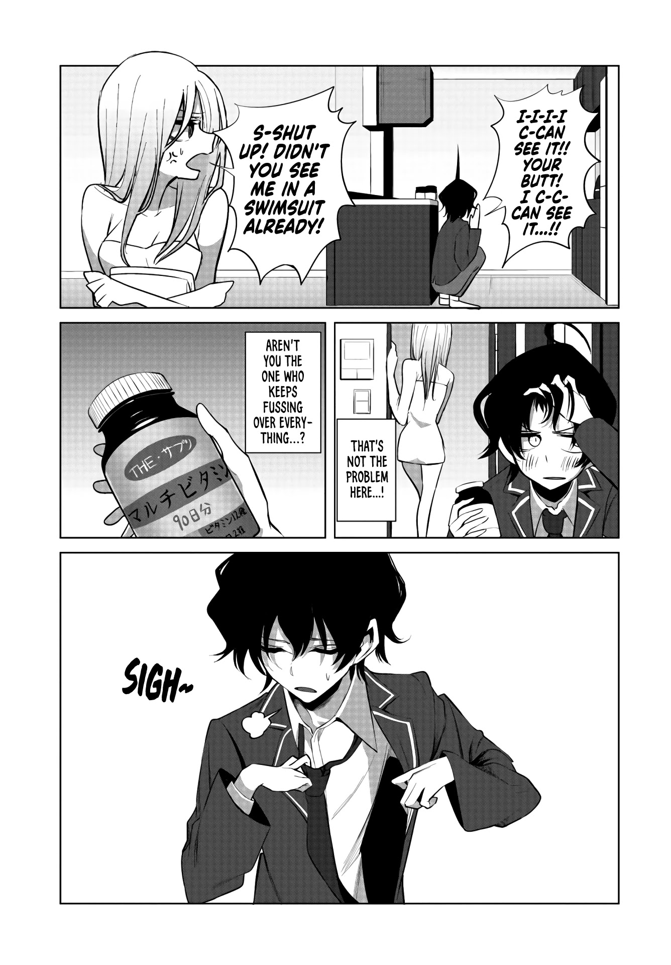 Mizuki-senpai no Koi Uranai Chap 9 - Next Chap 10