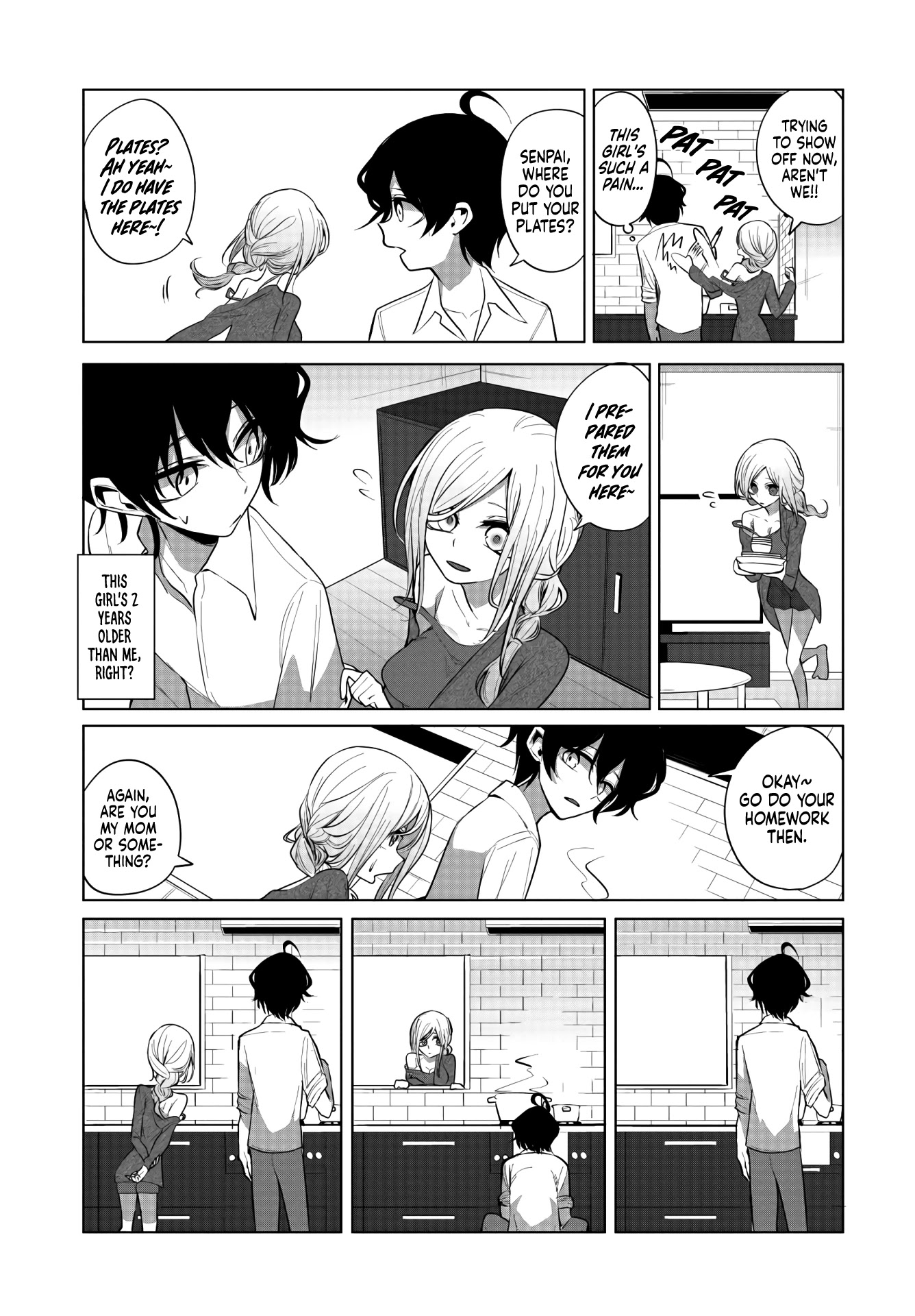 Mizuki-senpai no Koi Uranai Chap 9 - Next Chap 10