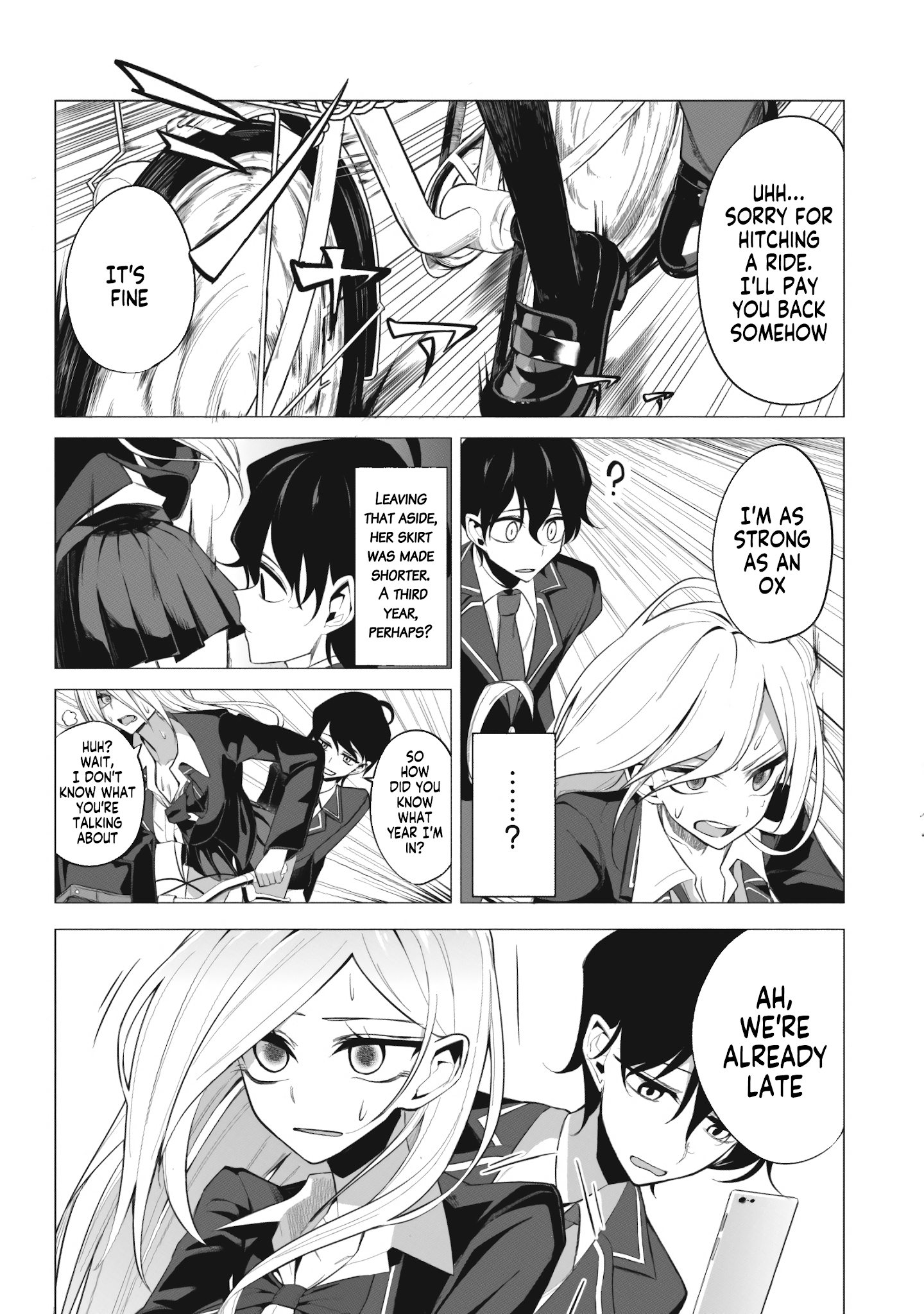 Mizuki-senpai no Koi Uranai Chap 1 - Next Chap 2