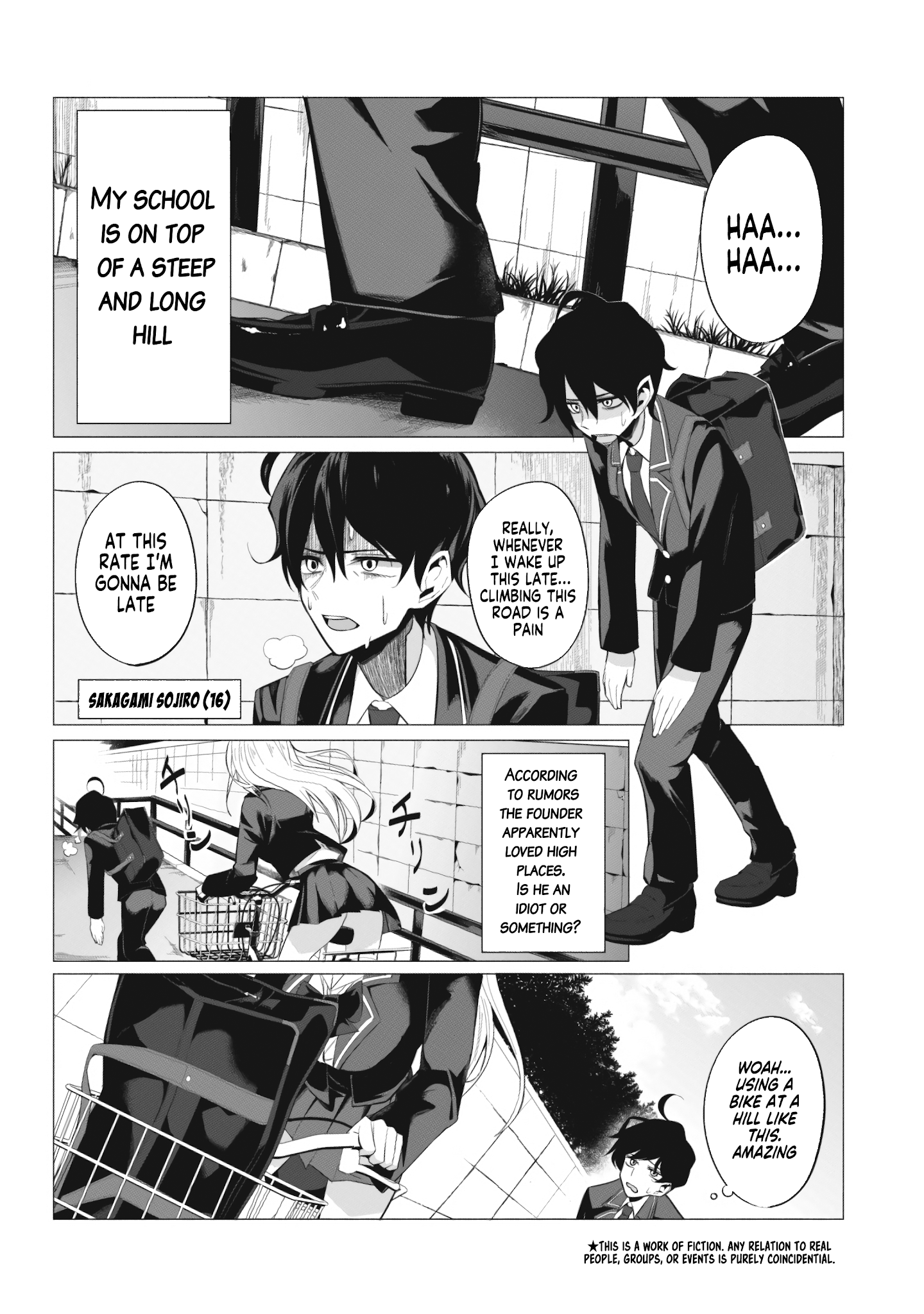 Mizuki-senpai no Koi Uranai Chap 1 - Next Chap 2