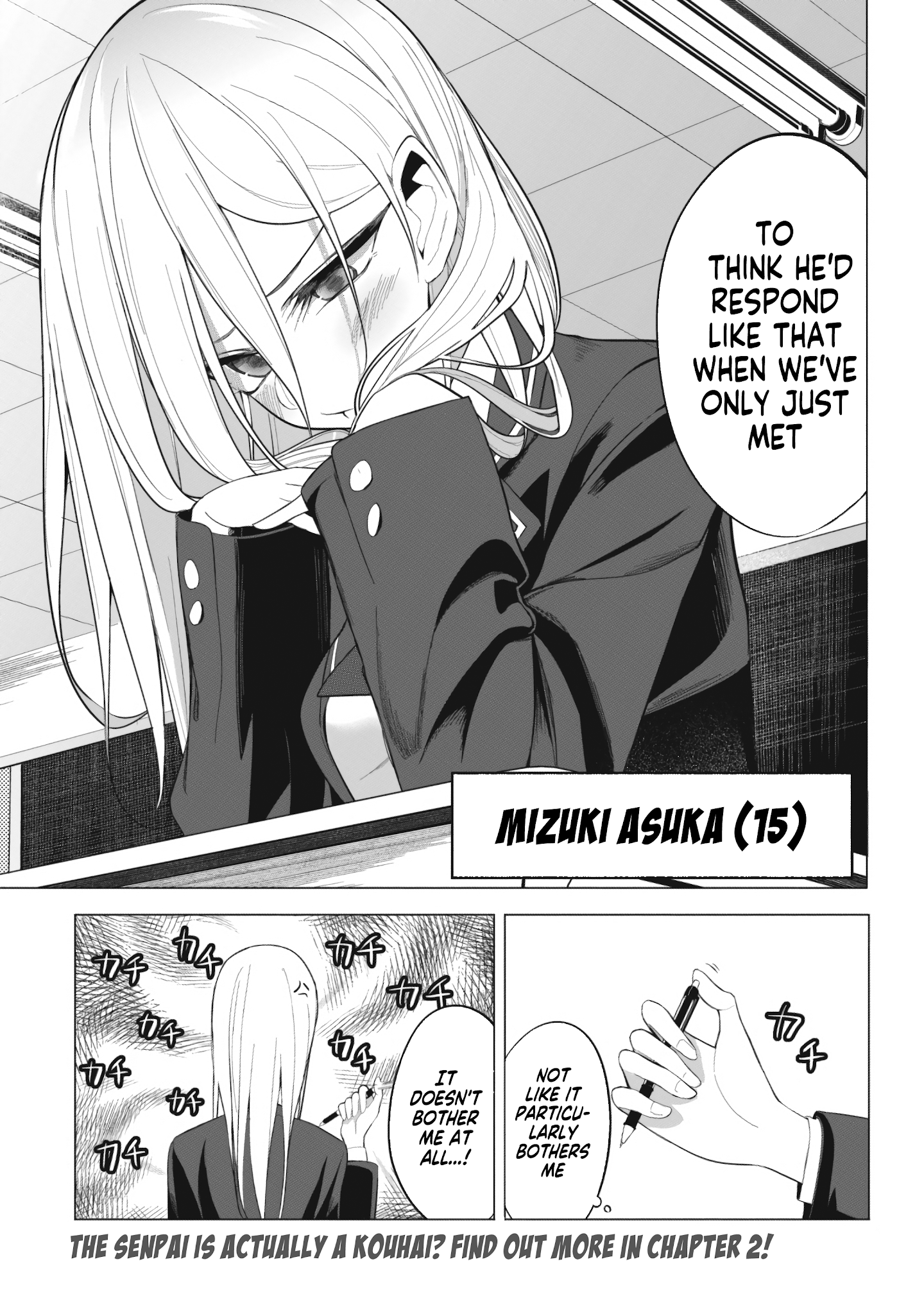 Mizuki-senpai no Koi Uranai Chap 1 - Next Chap 2