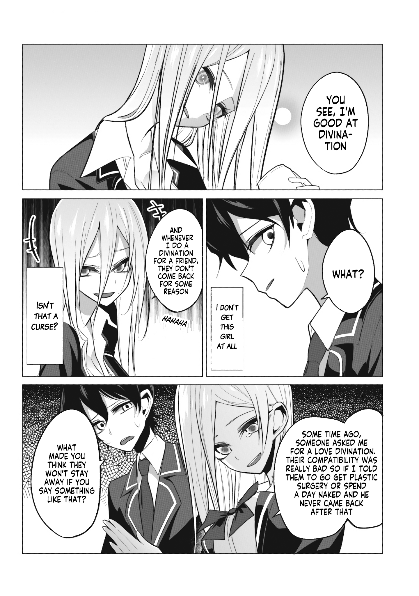 Mizuki-senpai no Koi Uranai Chap 1 - Next Chap 2