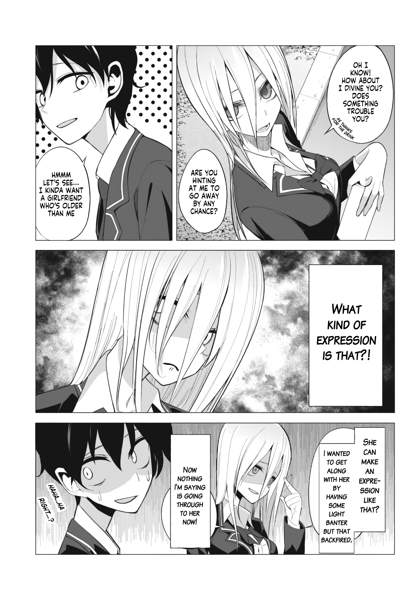 Mizuki-senpai no Koi Uranai Chap 1 - Next Chap 2