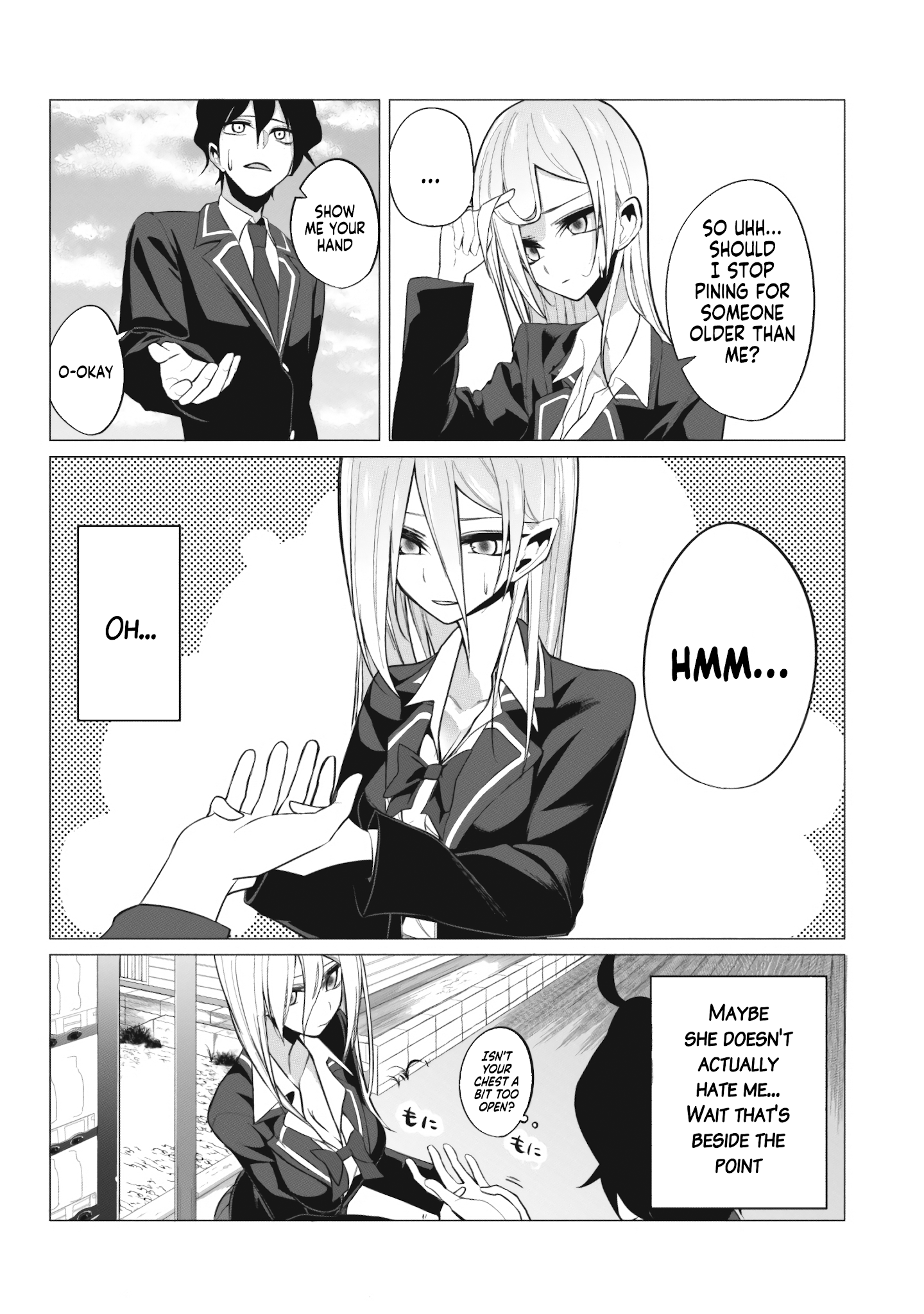 Mizuki-senpai no Koi Uranai Chap 1 - Next Chap 2