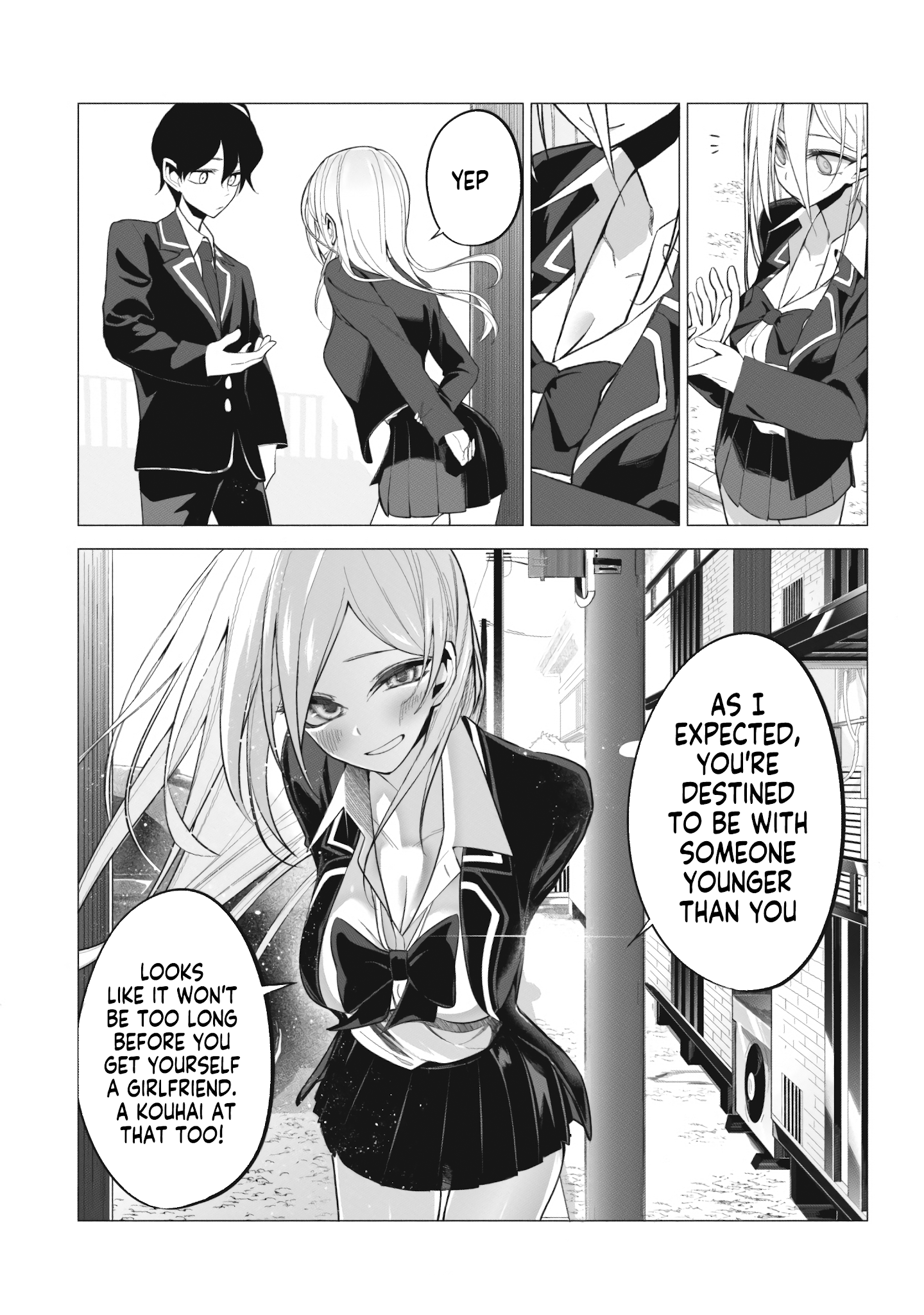 Mizuki-senpai no Koi Uranai Chap 1 - Next Chap 2