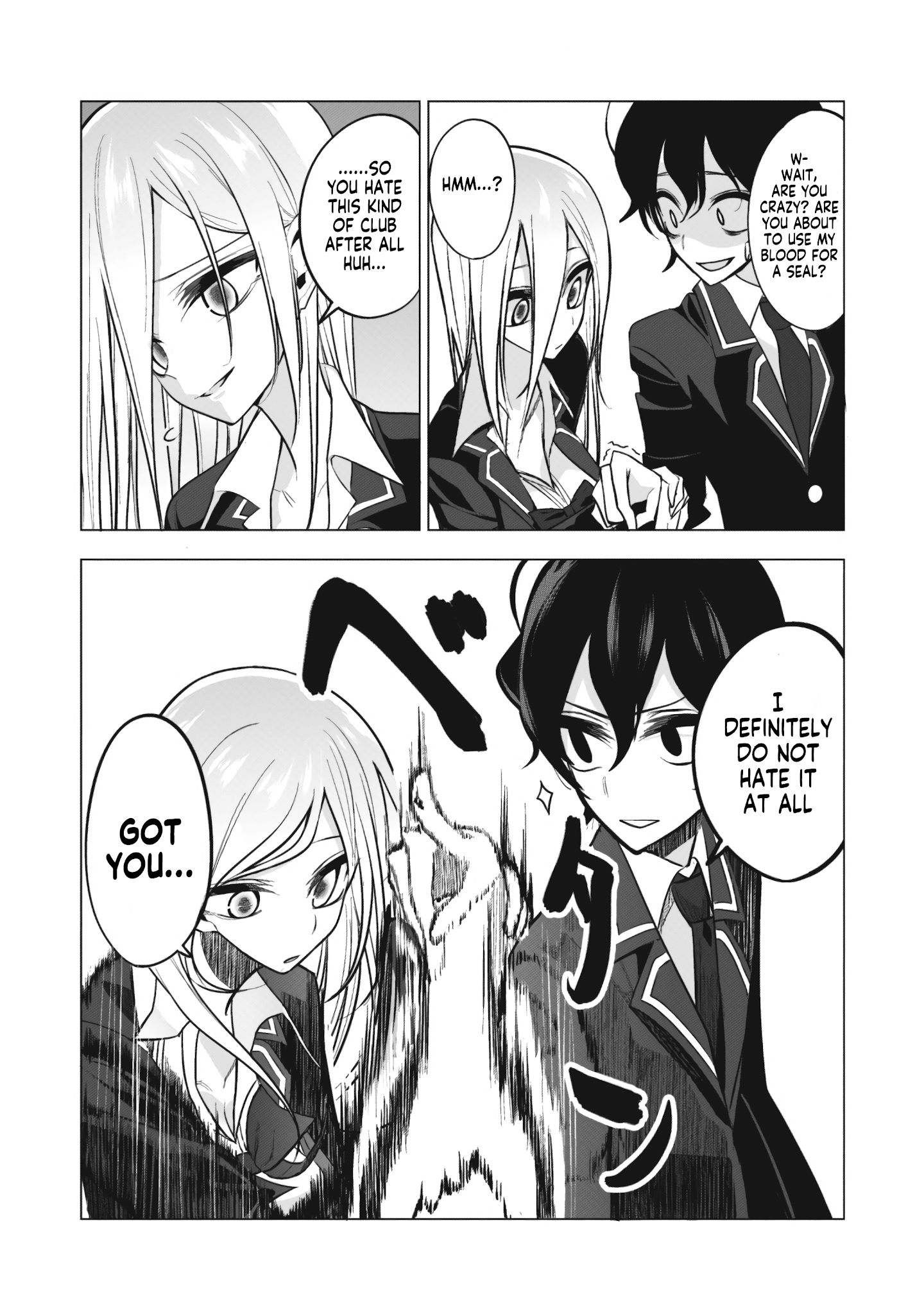 Mizuki-senpai no Koi Uranai Chap 2 - Next Chap 3