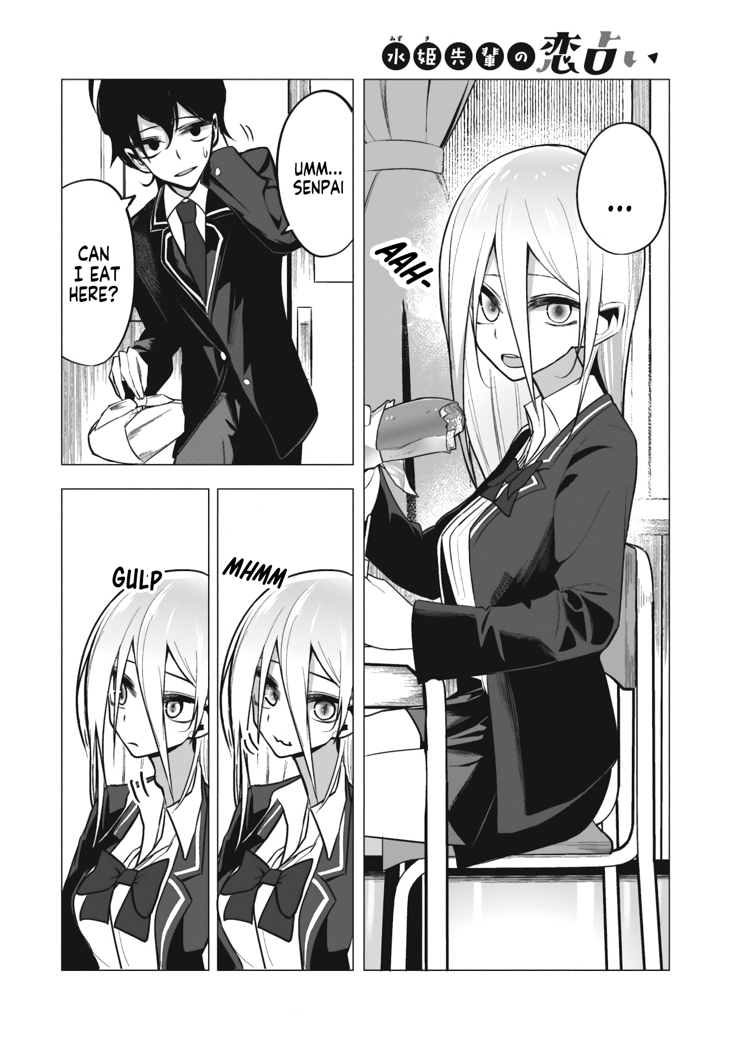 Mizuki-senpai no Koi Uranai Chap 2 - Next Chap 3