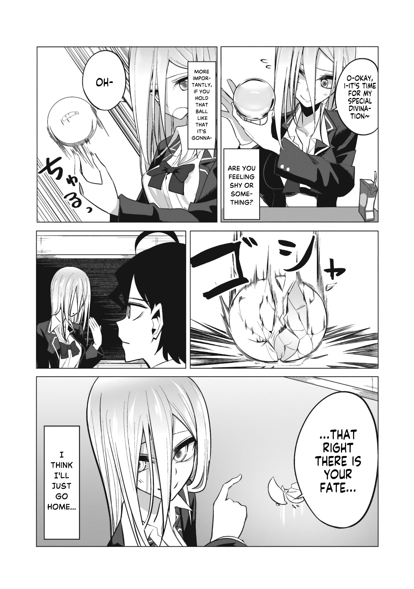 Mizuki-senpai no Koi Uranai Chap 2 - Next Chap 3