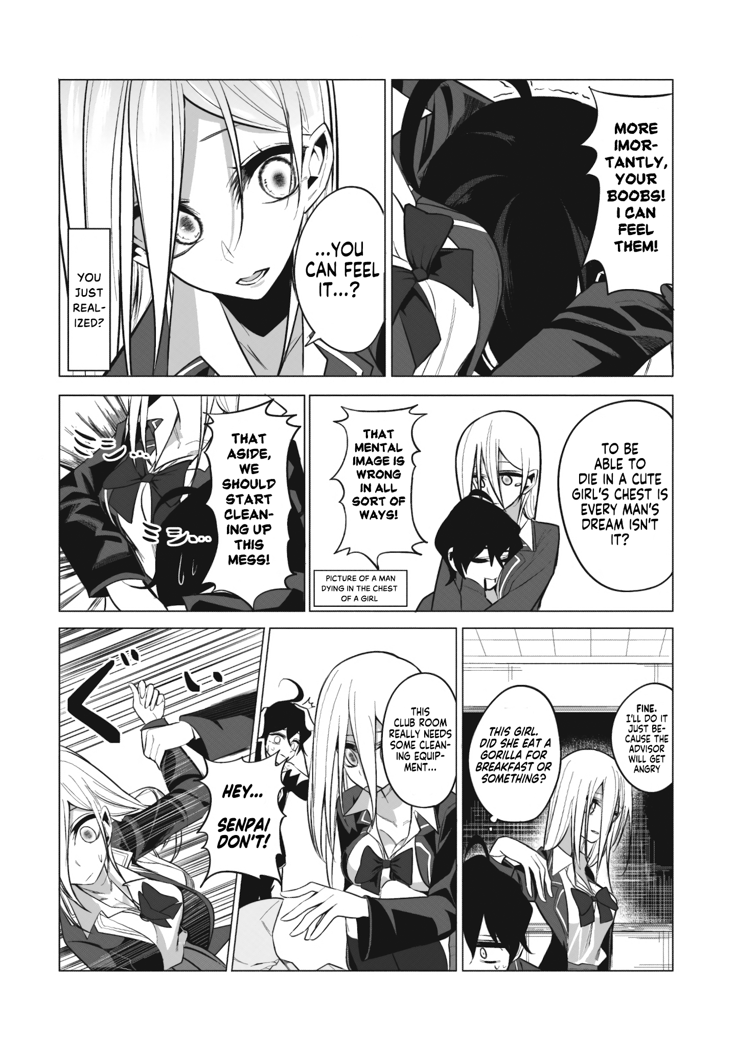 Mizuki-senpai no Koi Uranai Chap 2 - Next Chap 3