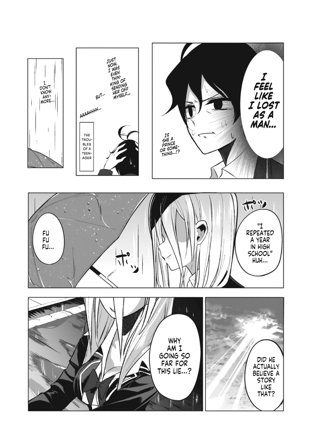 Mizuki-senpai no Koi Uranai Chap 3 - Next Chap 4