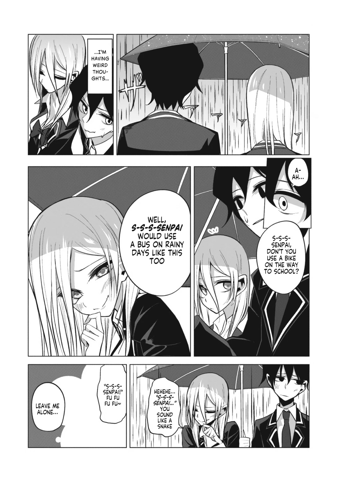 Mizuki-senpai no Koi Uranai Chap 3 - Next Chap 4