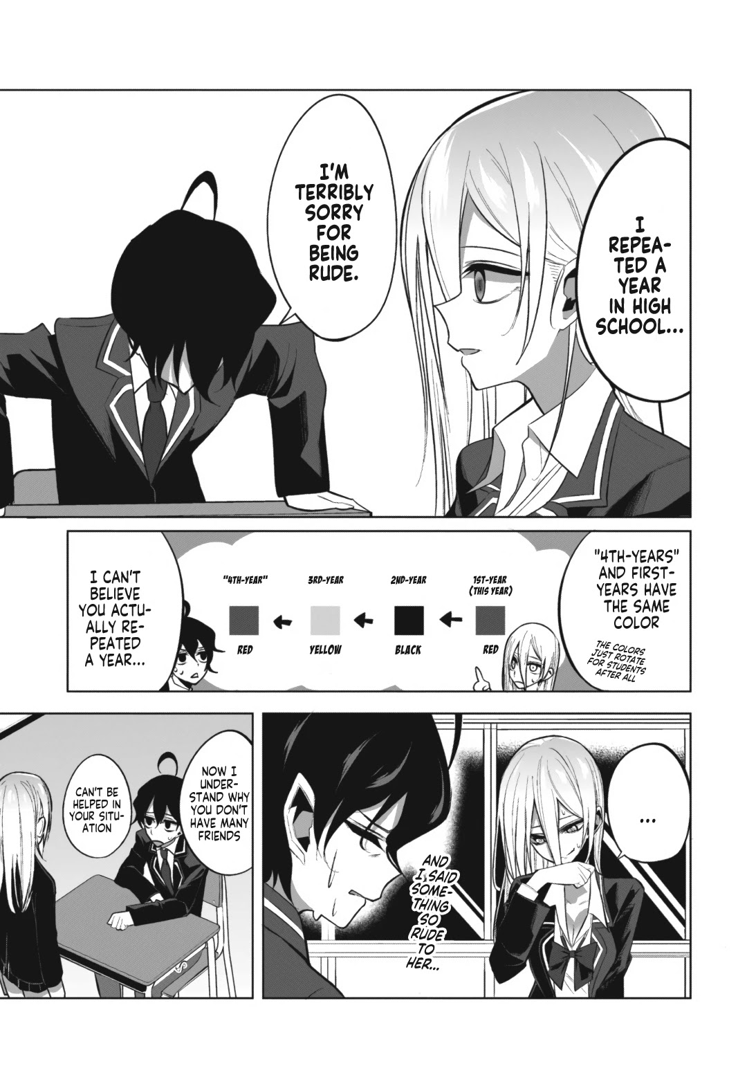 Mizuki-senpai no Koi Uranai Chap 3 - Next Chap 4