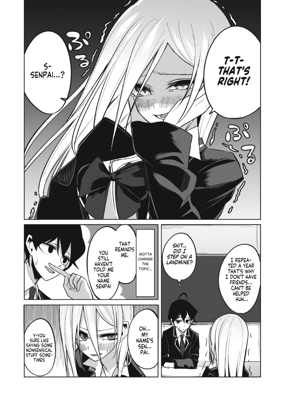 Mizuki-senpai no Koi Uranai Chap 3 - Next Chap 4