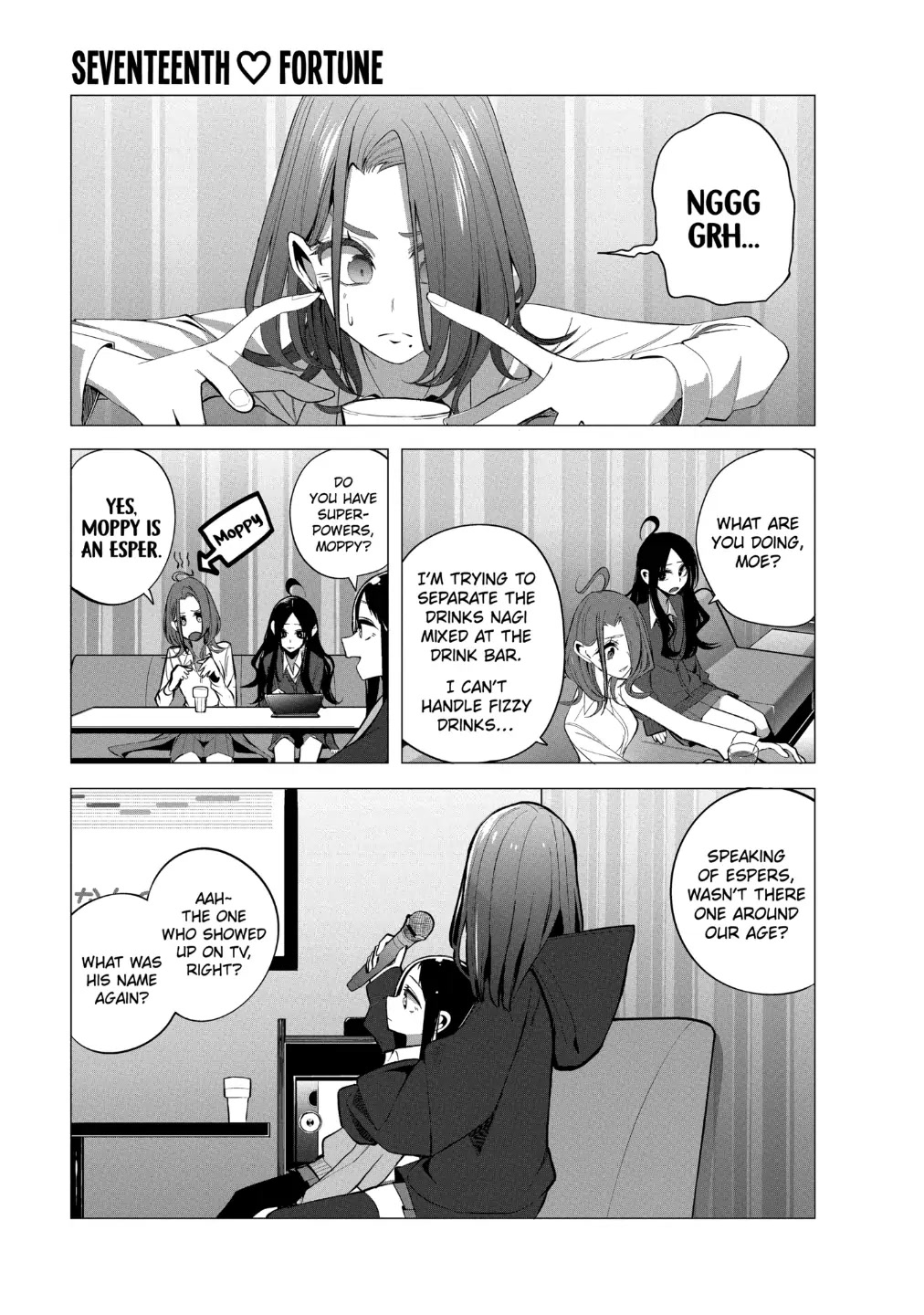 Mizuki-senpai no Koi Uranai Chap 17 - Next Chap 18